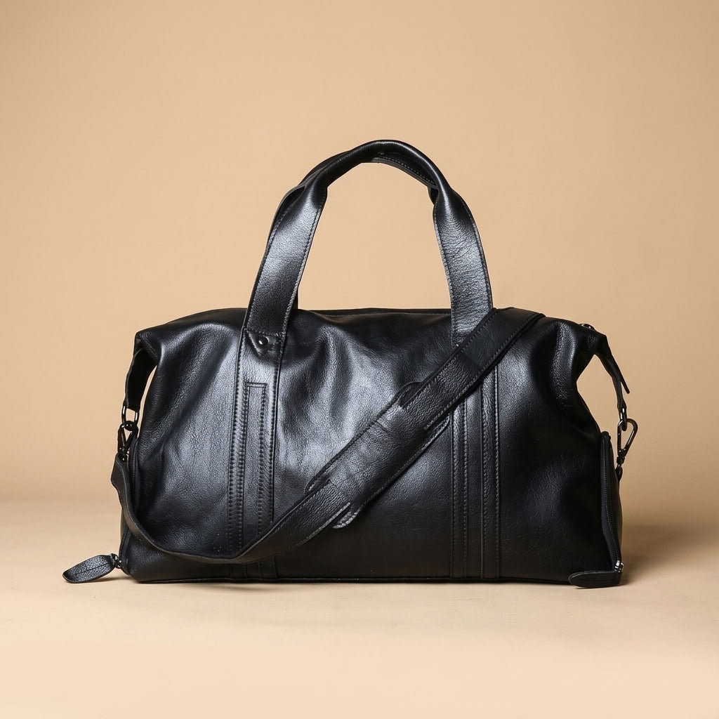 Sac de Voyage Homme en Cuir Véritable "Louis" | VALMONT VALMONT