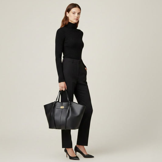 Sac Cabas VALMONT Ailé – Cuir Souple