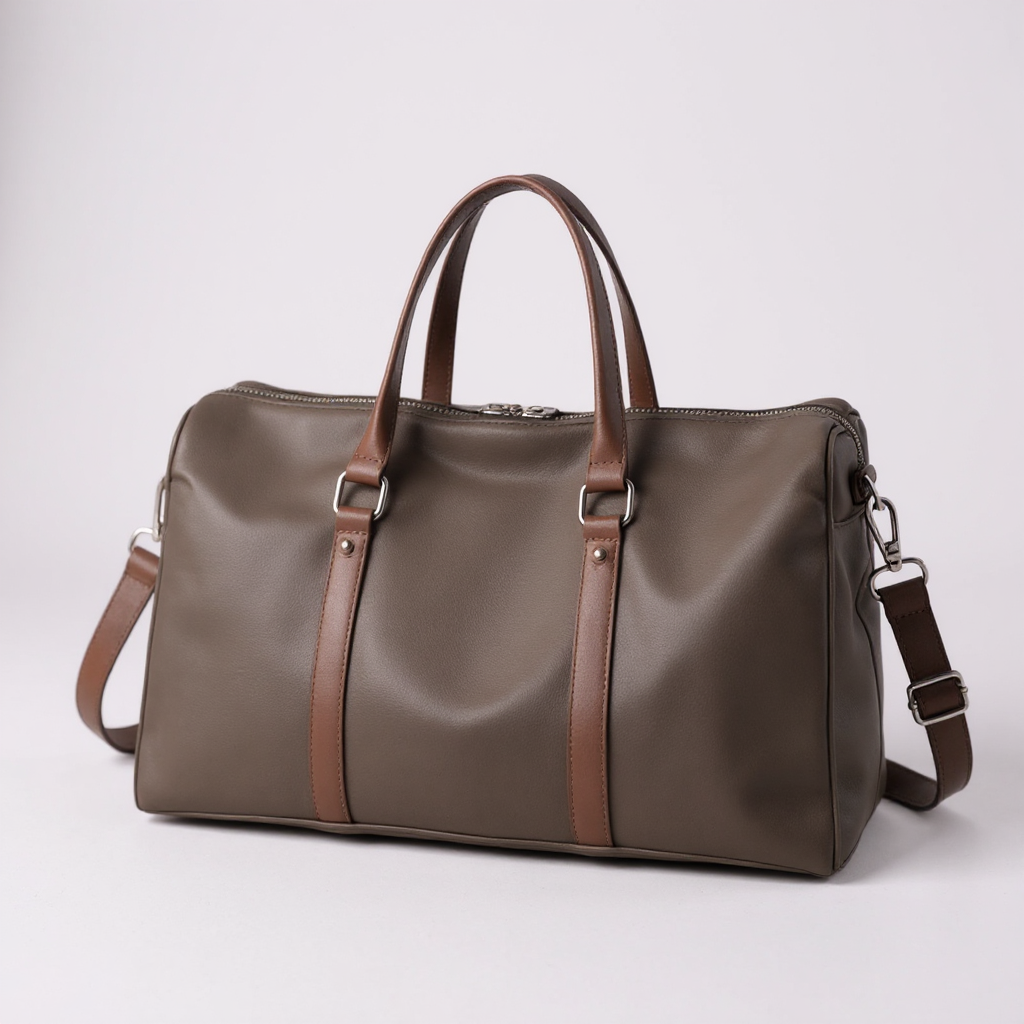 Sac Valmont Voyage – PU Imperméable Noir