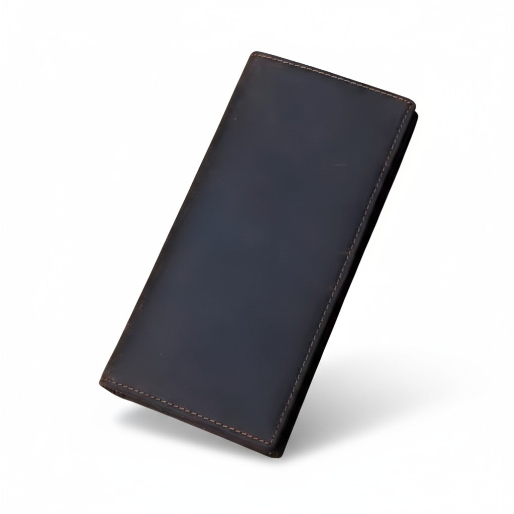 Portefeuille Long en Cuir de Vache