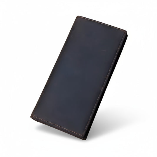 Portefeuille Long en Cuir de Vache