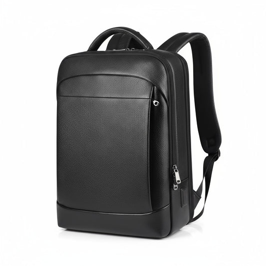 Le Sac à Dos Urbain Cuir Noir