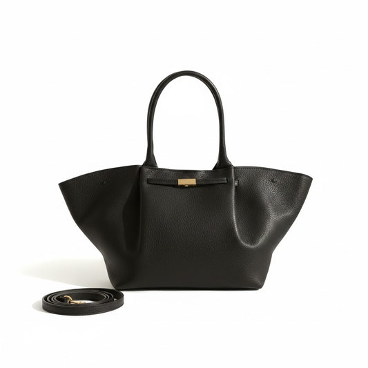 Sac Cabas Valmont Ailé – Cuir Souple Grande Capacité