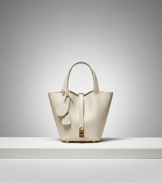 Sac Seau Lysa – Fourre-Tout en Cuir Véritable