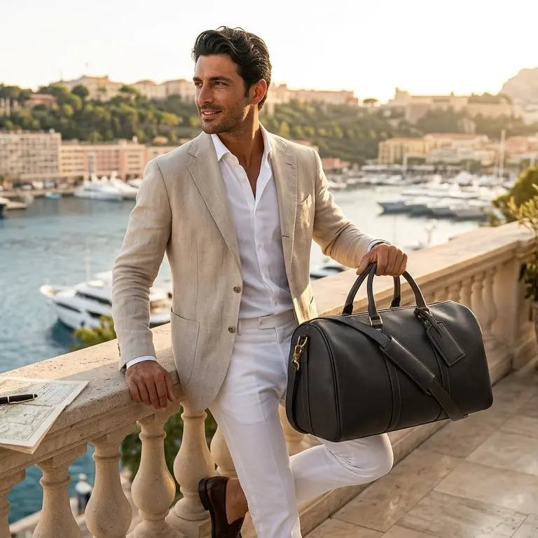 Collection sacs de voyage en cuir VALMONT Image