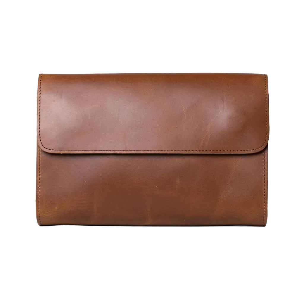 Pochette Cuir Homme Marron | VALMONT VALMONT