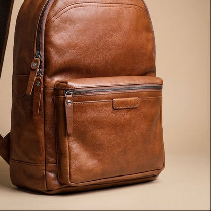 Sac à Dos Homme en Cuir Véritable "Caspian" | VALMONT VALMONT OFFICIEL