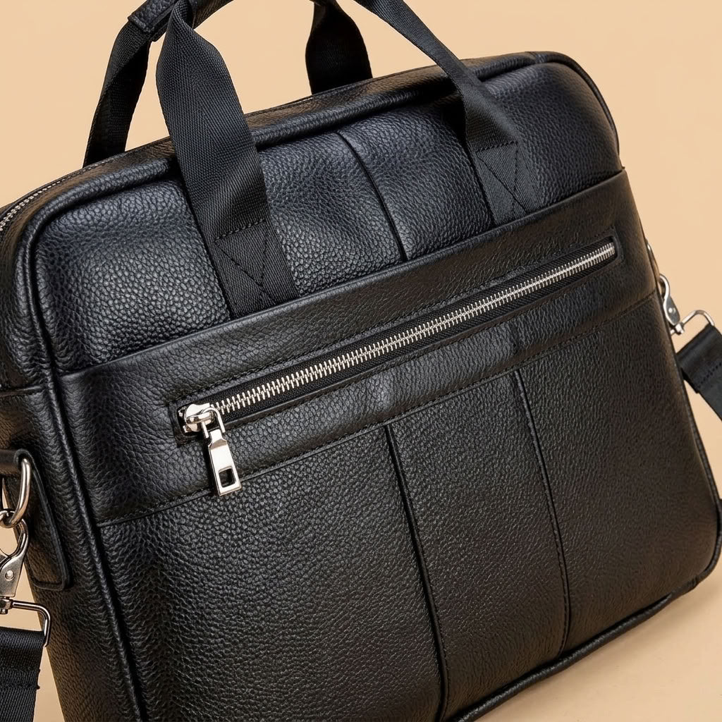 Sac ordinateur homme en cuir – Le Régent VALMONT OFFICIEL