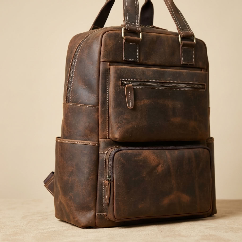 Sac à Dos Homme en Cuir "Le Ryder" | VALMONT VALMONT OFFICIEL