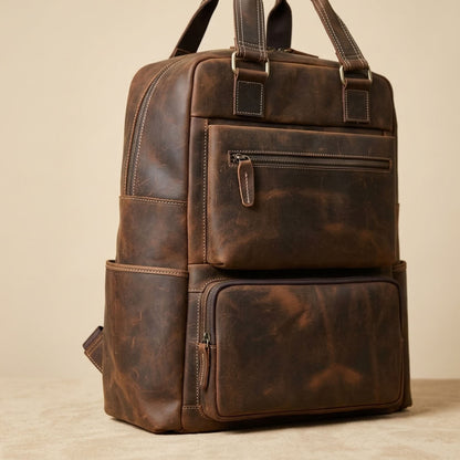 Sac à Dos Homme en Cuir "Le Ryder" | VALMONT VALMONT OFFICIEL