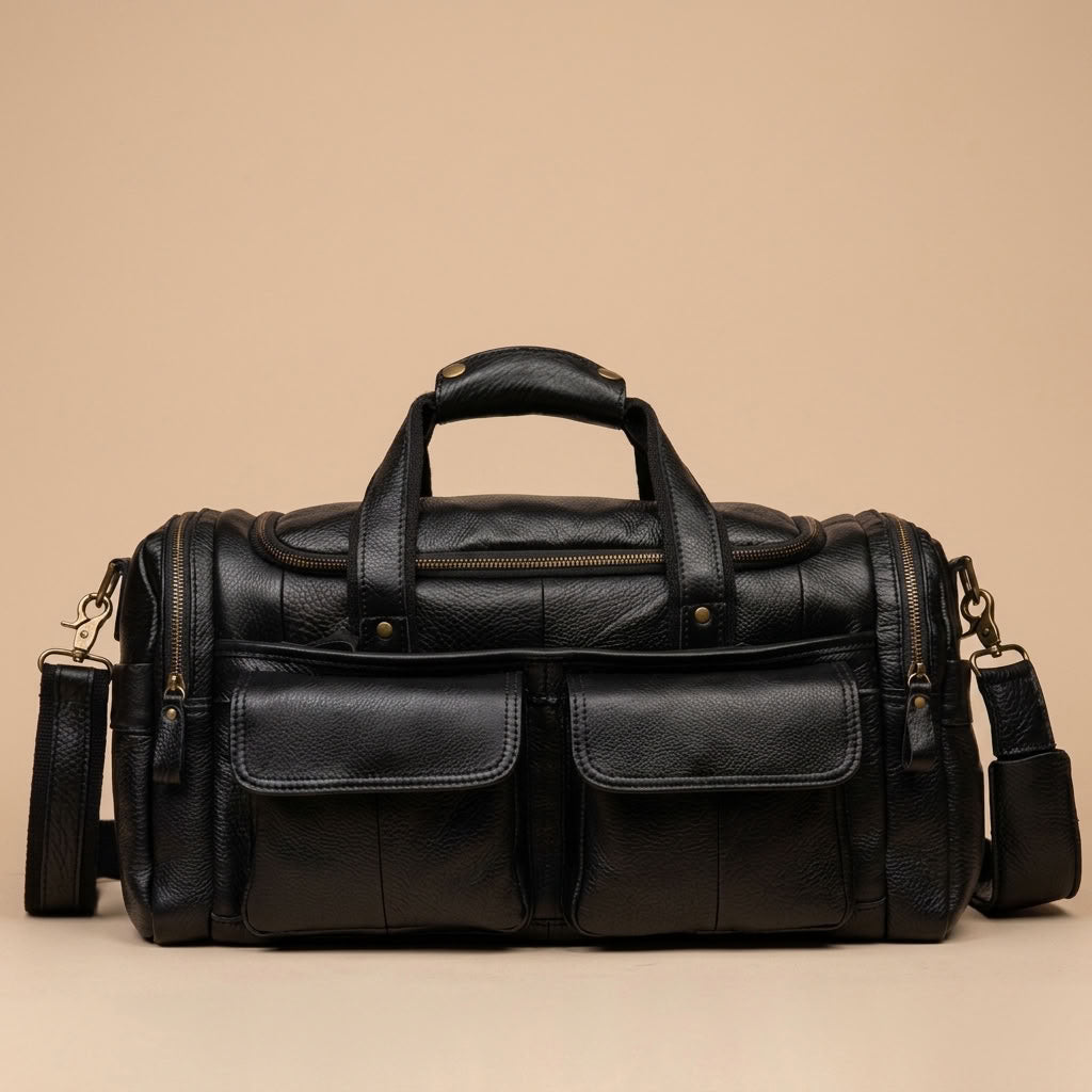 Sac de Voyage Homme en Cuir "Auguste" | VALMONT VALMONT