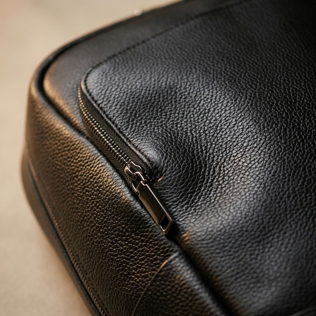 Sac à dos cuir noir homme – Le Sillage VALMONT