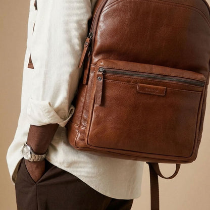 Sac à Dos Homme en Cuir Véritable "Caspian" | VALMONT VALMONT OFFICIEL