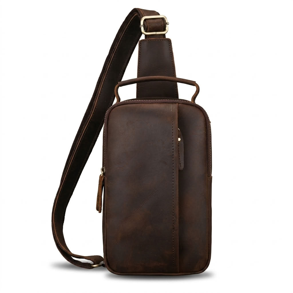 Sac Banane Homme en Cuir "Alessio" | VALMONT VALMONT