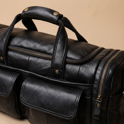 Sac de Voyage Homme en Cuir "Auguste" | VALMONT VALMONT