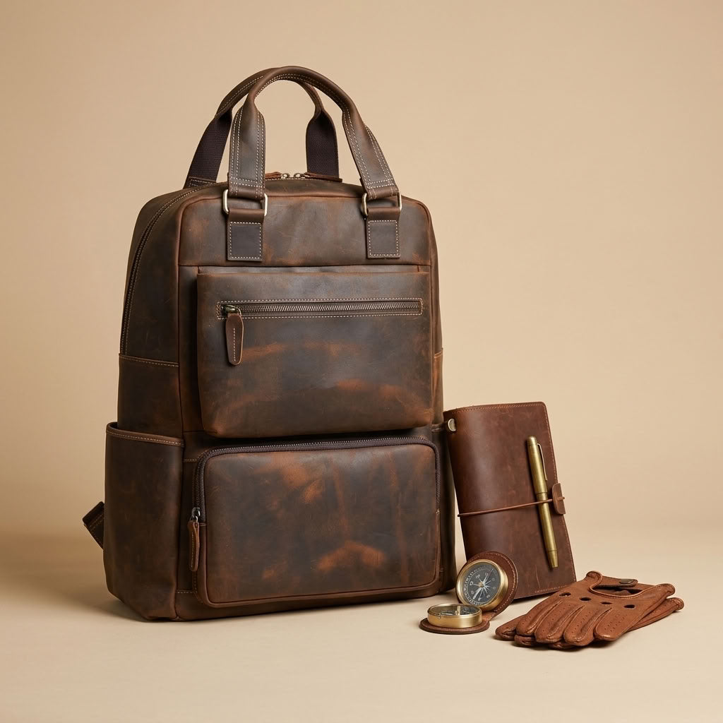 Sac à Dos Homme en Cuir "Le Ryder" | VALMONT VALMONT OFFICIEL