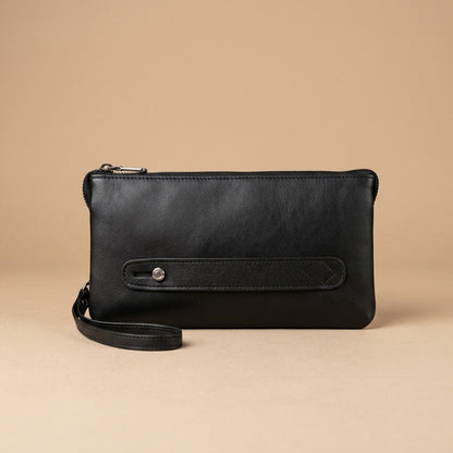 Pochette "Maîtrise" Cuir véritable homme | Valmont