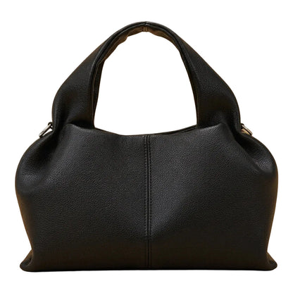 Sac à main en cuir grainé noir "Ondine " | VALMONT VALMONT OFFICIEL