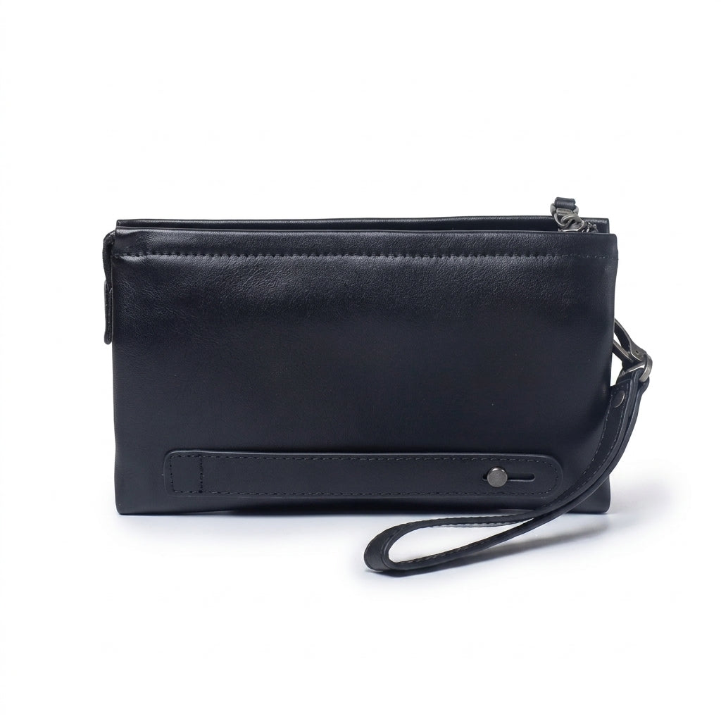 Pochette "Maîtrise" Cuir véritable homme | Valmont