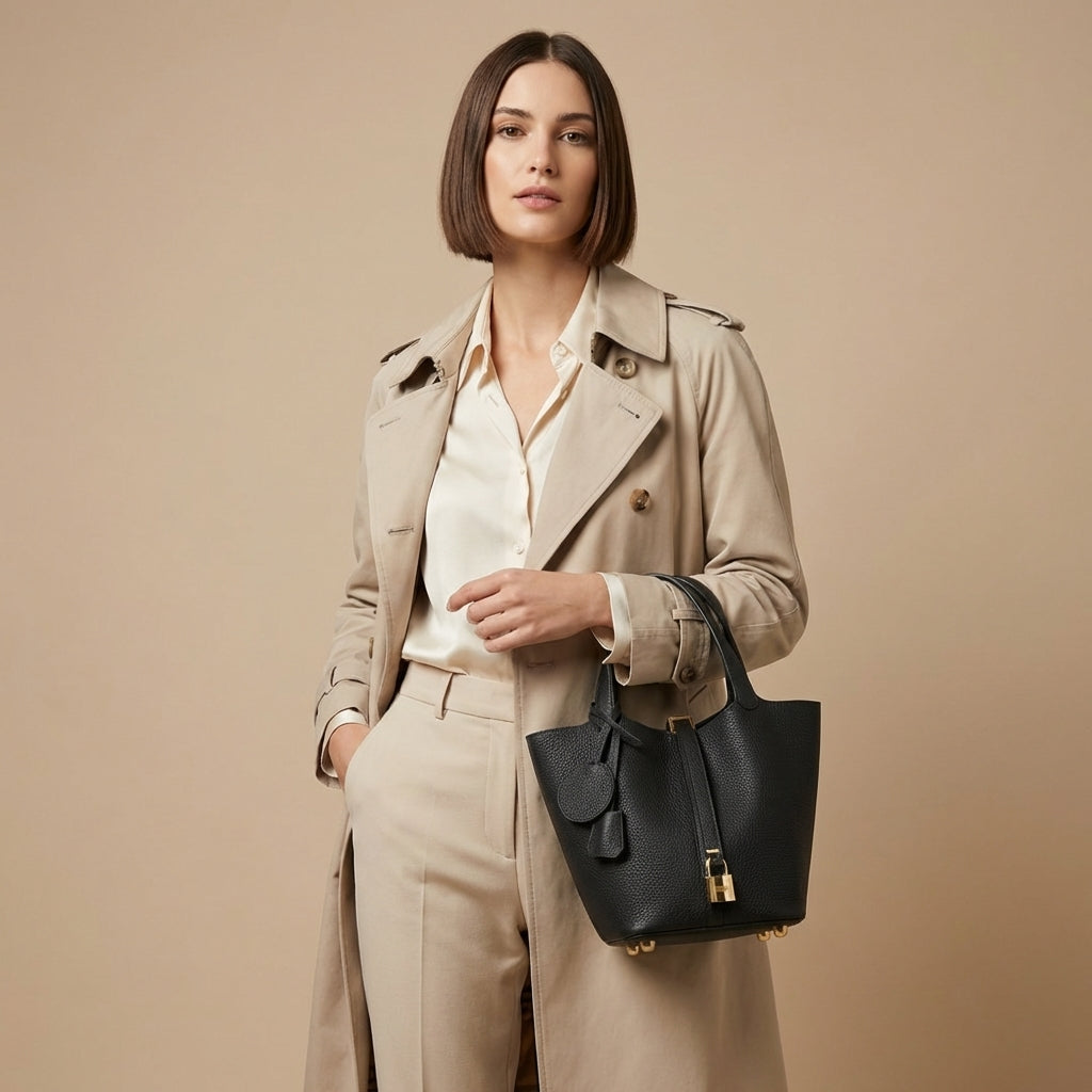 Sac Seau Lysa | Fourre-Tout en Cuir