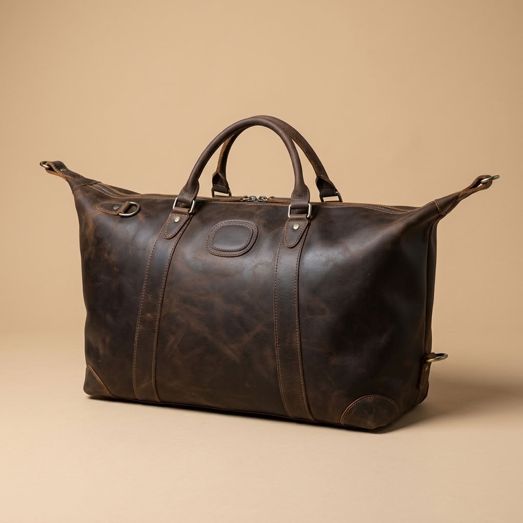 Sac de Voyage Homme en Cuir "Le Marius" | VALMONT VALMONT