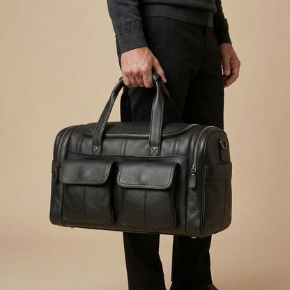 Sac de Voyage Homme en Cuir "Auguste" | VALMONT VALMONT