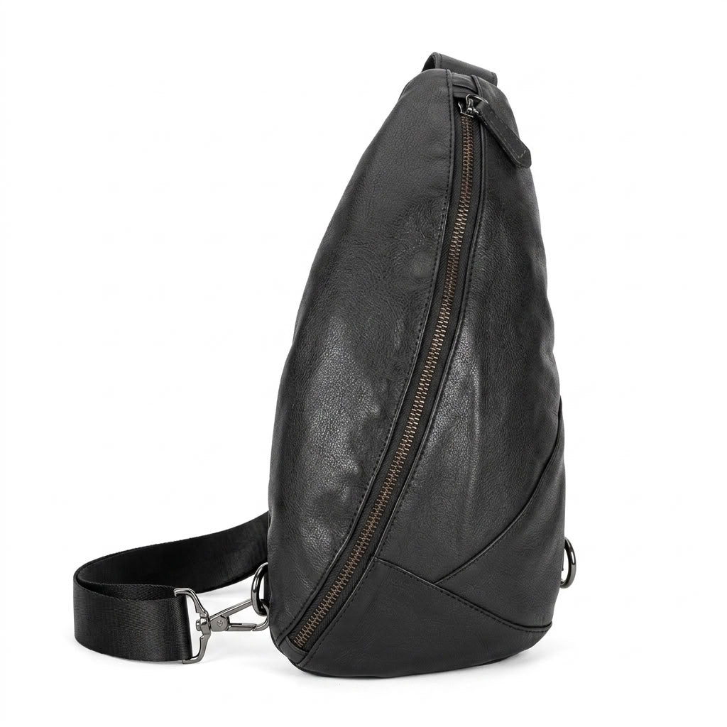 Sac Banane Homme en Cuir Véritable "Marco" | VALMONT VALMONT