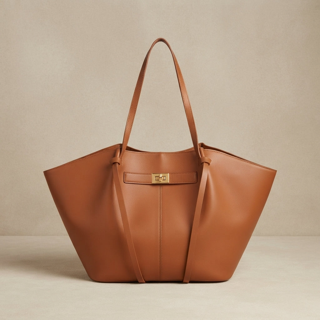 Sac Cabas VALMONT | Ailé Marron VALMONT OFFICIEL