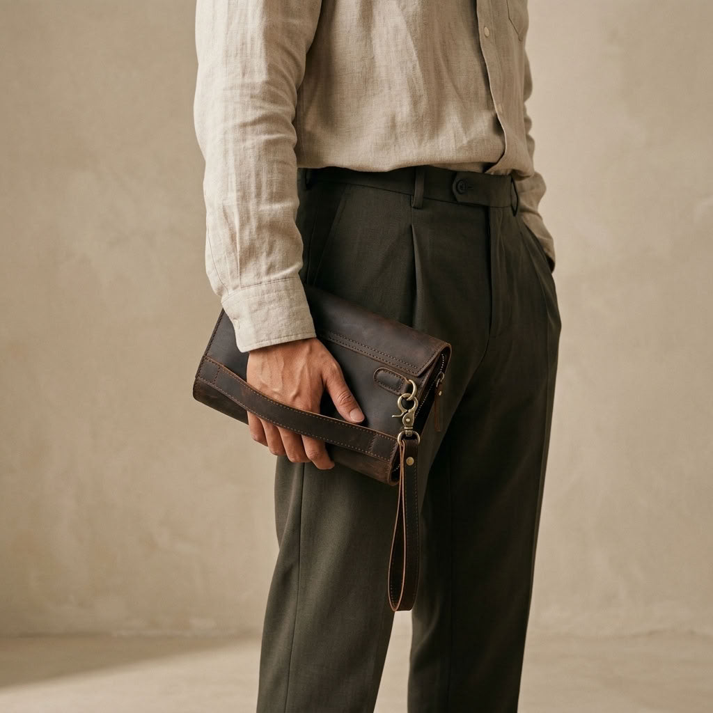 Pochette Cuir Homme | VALMONT VALMONT