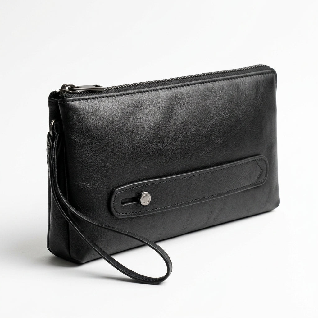 Pochette "Maîtrise" Cuir véritable homme | Valmont