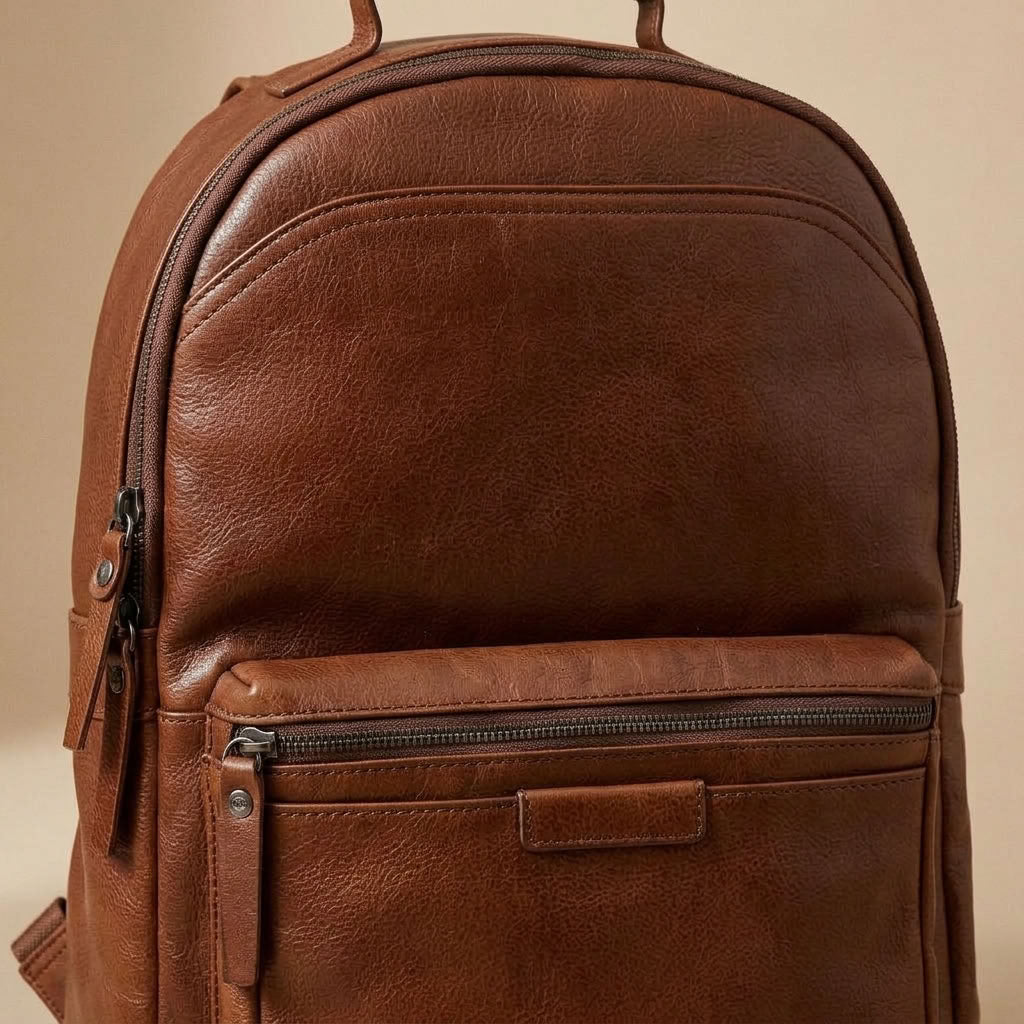 Sac à Dos Homme en Cuir Véritable "Caspian" | VALMONT VALMONT OFFICIEL