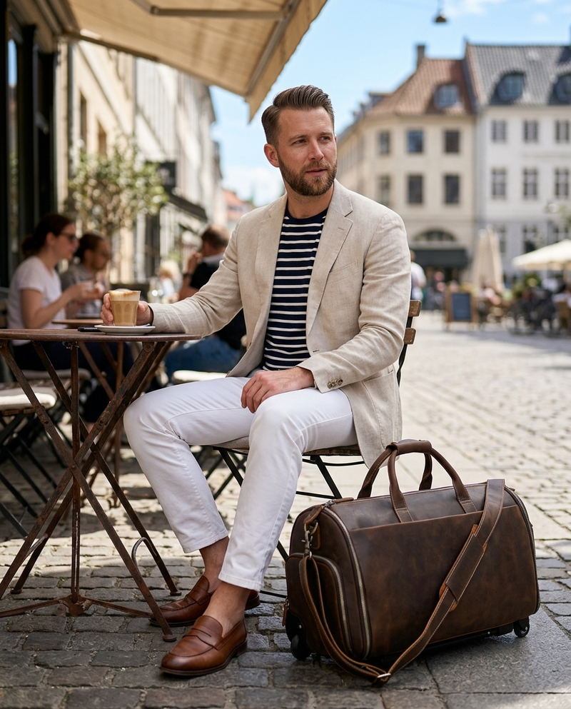 Sac Atlas Convertible Nomade VALMONT, porté à la main