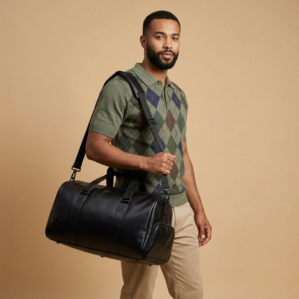Boston Bag L'Évadé VALMONT, détail des finitions