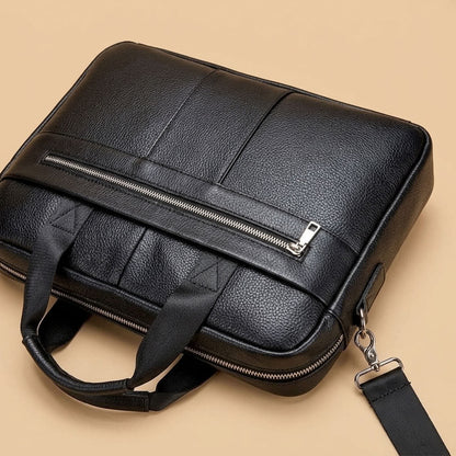 Sac ordinateur homme en cuir – Le Régent VALMONT OFFICIEL