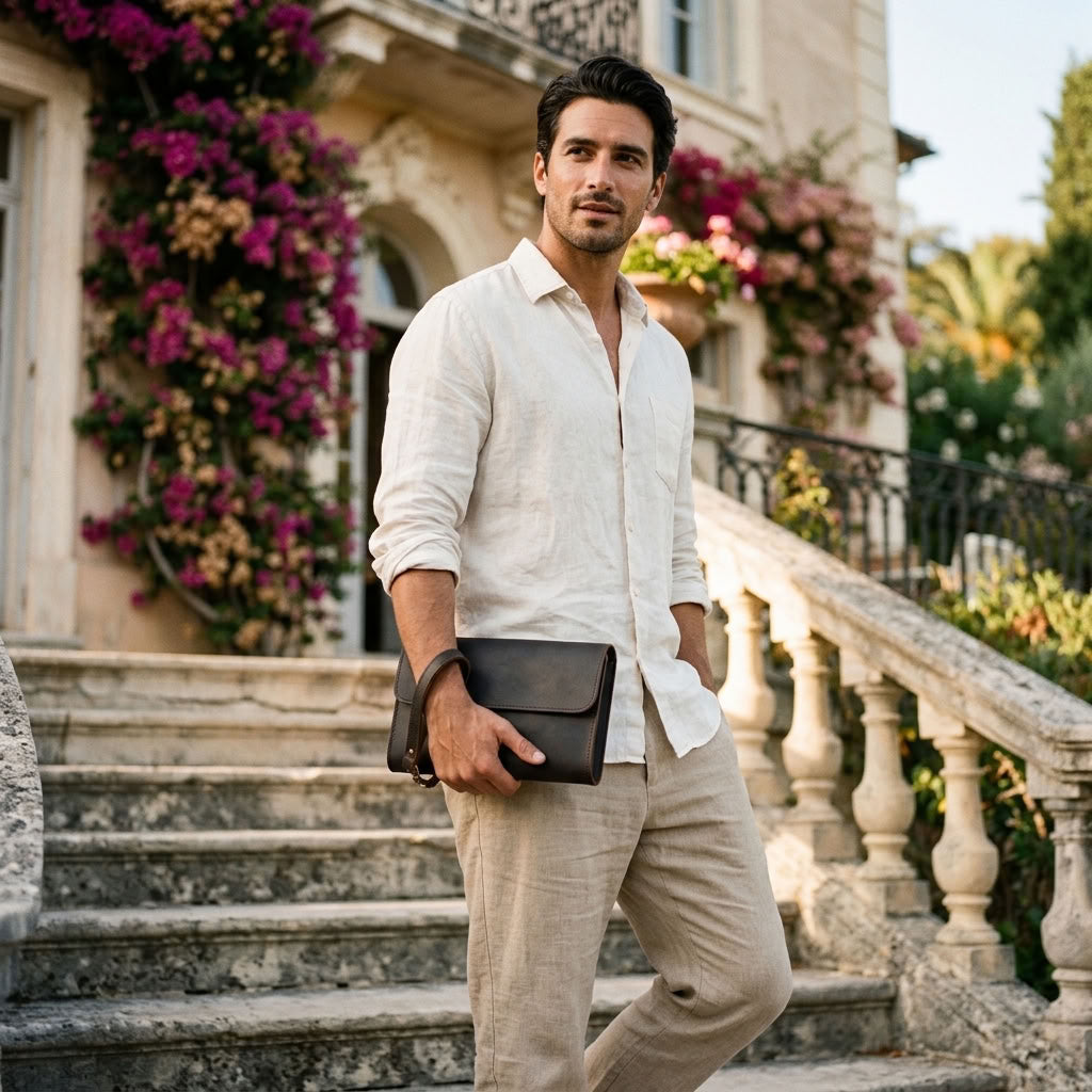 Pochette Cuir Homme | VALMONT VALMONT