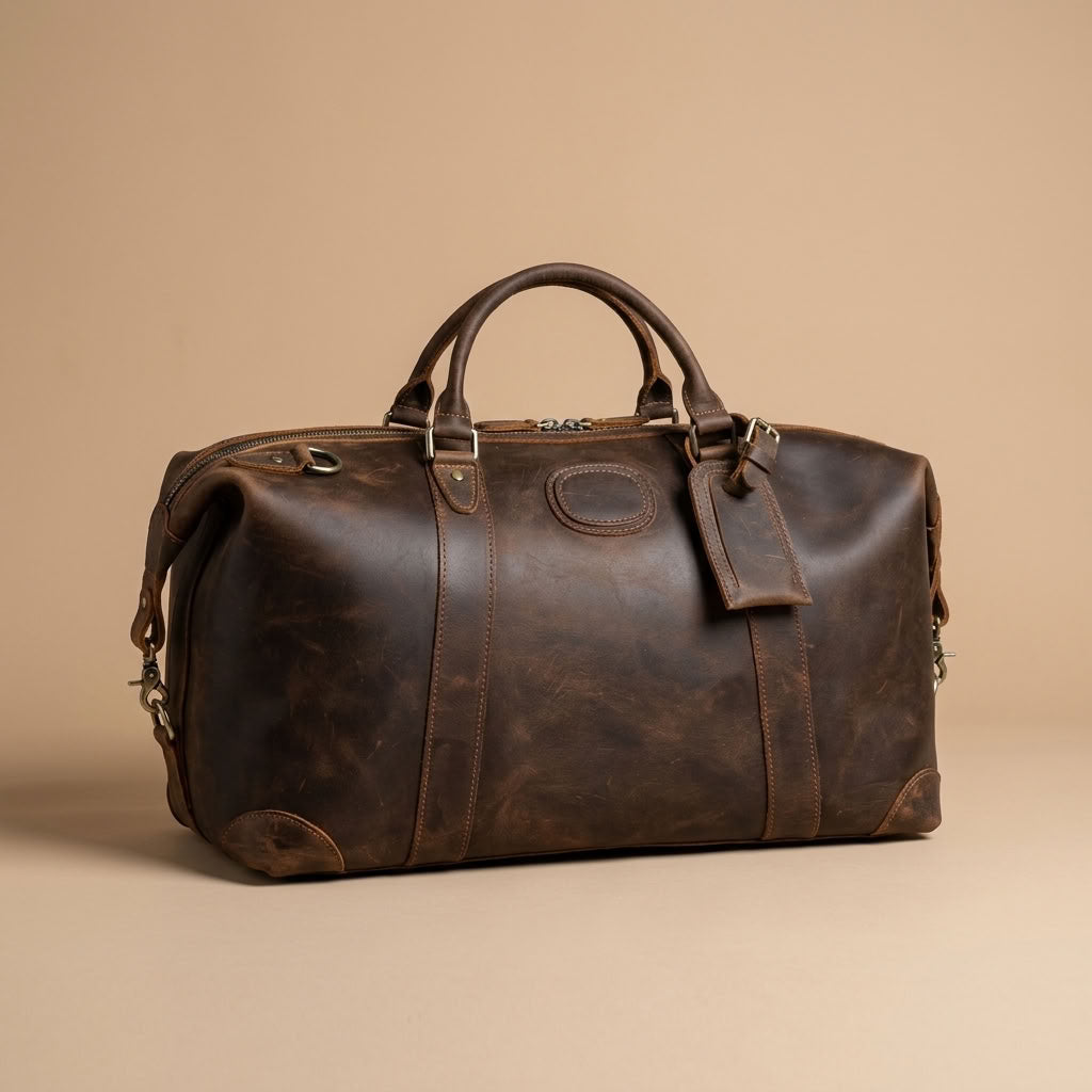 Sac de Voyage Homme en Cuir "Marius" | VALMONT VALMONT