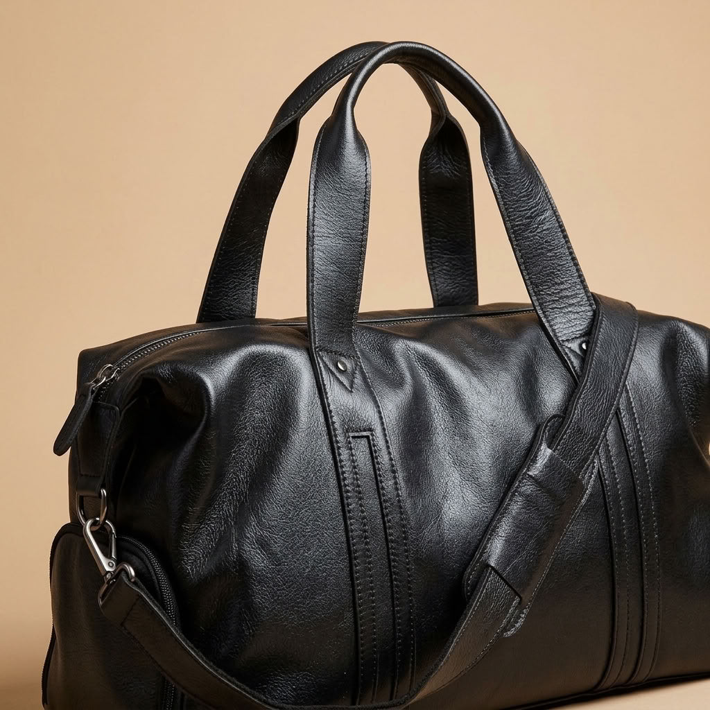 Sac de Voyage Homme en Cuir Véritable "Louis" | VALMONT VALMONT