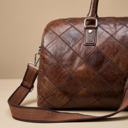 Sac de Voyage Homme en Cuir Vintage "Edgar" | VALMONT VALMONT