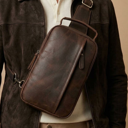 Sac Banane Homme en Cuir "Alessio" | VALMONT VALMONT