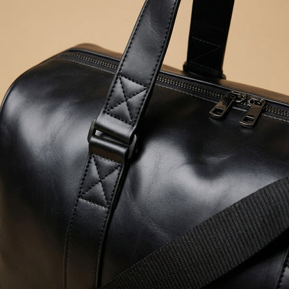 Boston Bag L'Évadé VALMONT, anneaux de renfort métalliques