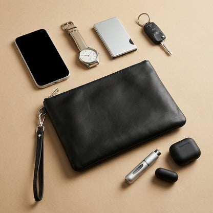 Pochette en cuir | VALMONT