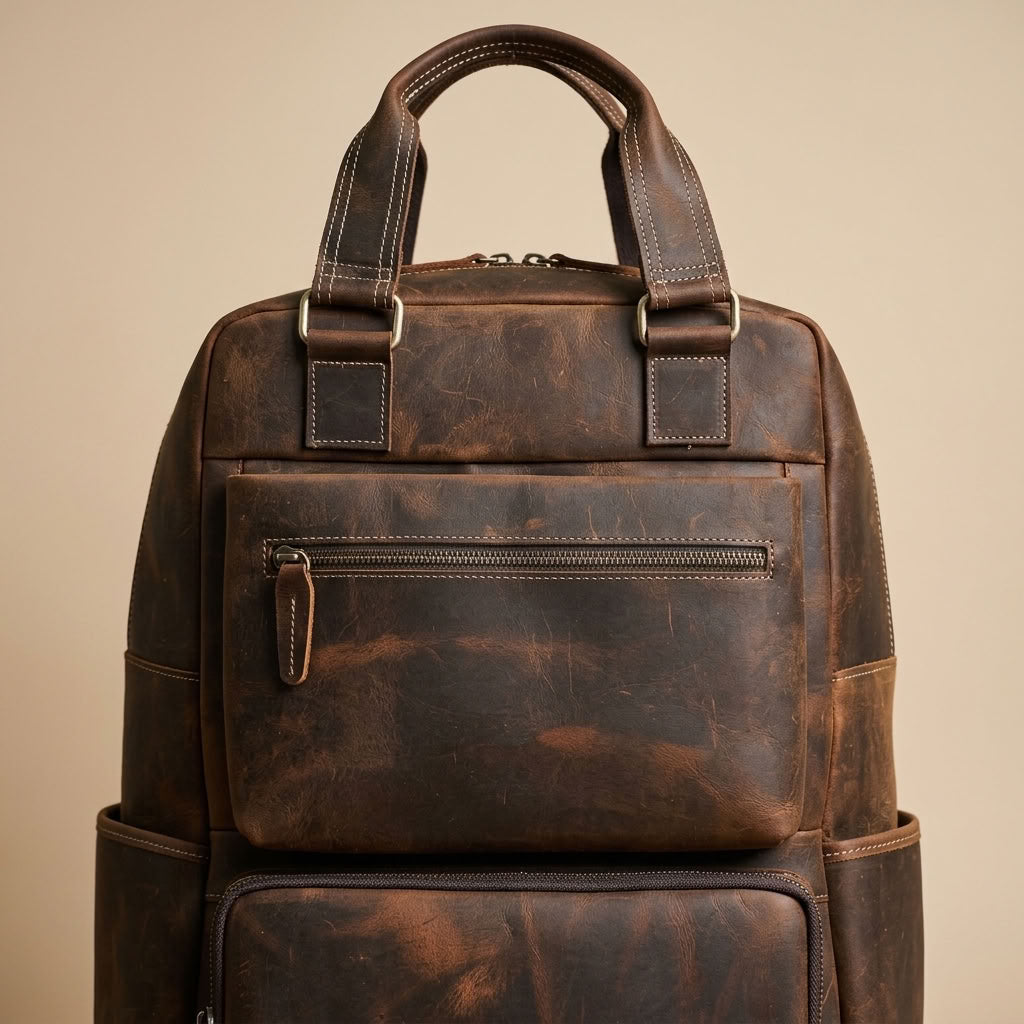 Sac à Dos Homme en Cuir "Le Ryder" | VALMONT VALMONT OFFICIEL