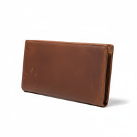 Portefeuille en Cuir de Vache Marron | VALMONT