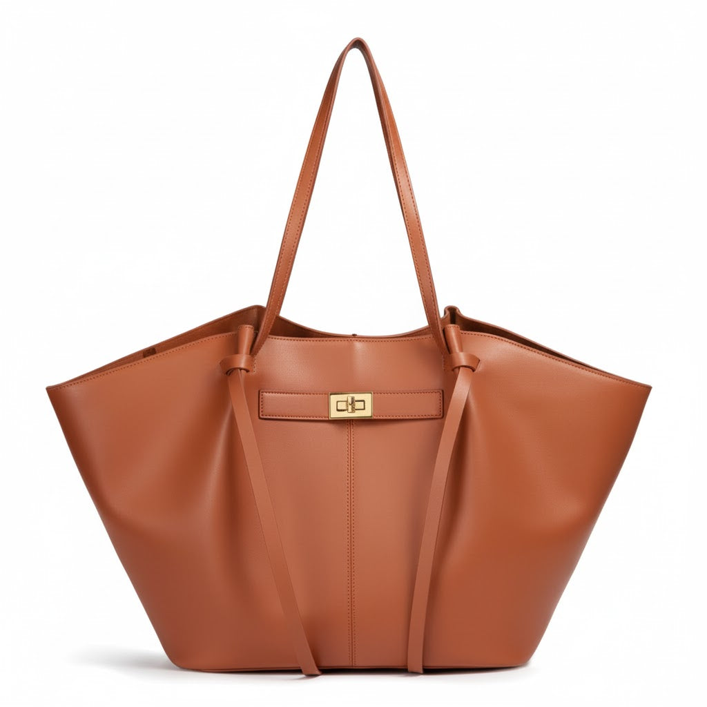 Sac Cabas VALMONT | Ailé Marron