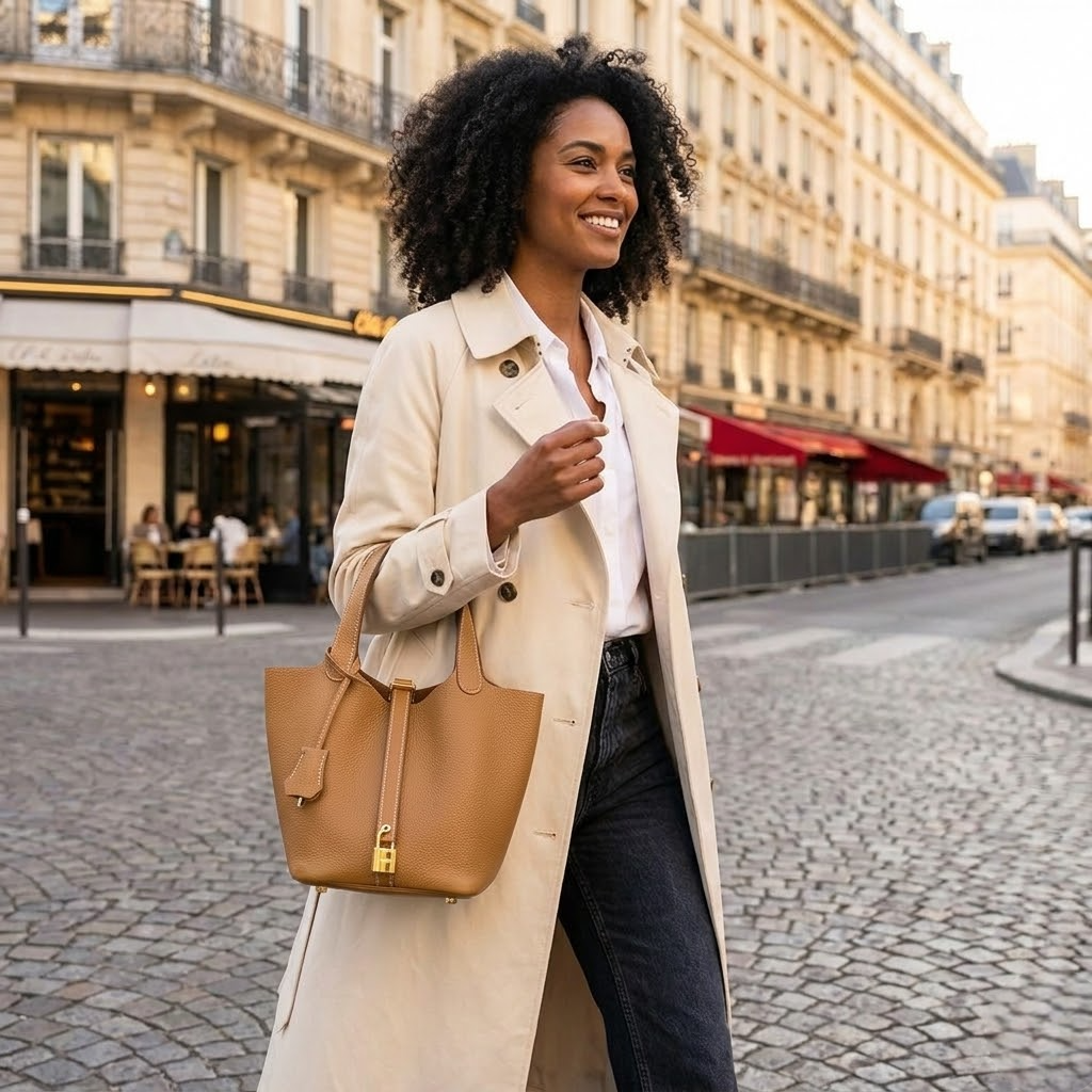 Sac Seau Lysa | Fourre-Tout en Cuir