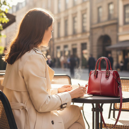 Sac à Main Valmont Élégance – Cuir Véritable