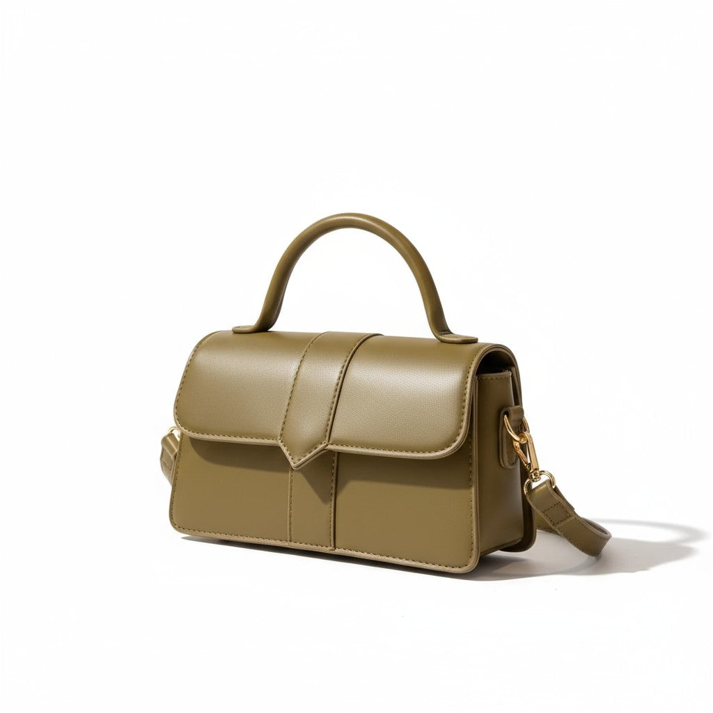 Petit Sac Carré Valmont – Souple Minimaliste