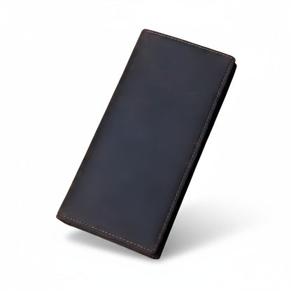 Portefeuille Long en Cuir de Vache