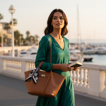 Sac Cabas VALMONT Ailé – Cuir Souple