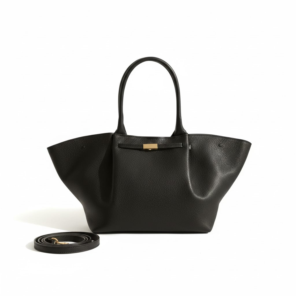 Sac Cabas Valmont Ailé – Cuir Souple Grande Capacité